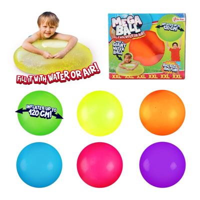 Toi-Toys Mega bal puffer gevuld met lucht of water, 120cm