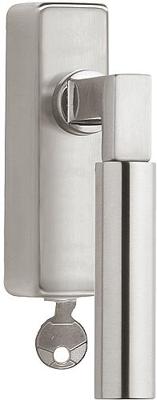 Formani TIMELESS 1930-DKLOCK draaikiepgarnituur afsluitbaar rechtsdraaiend - mat nikkel