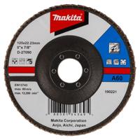 Makita Accessoires Lamellenschuursch. 125x22 K60 - D-27090 - thumbnail