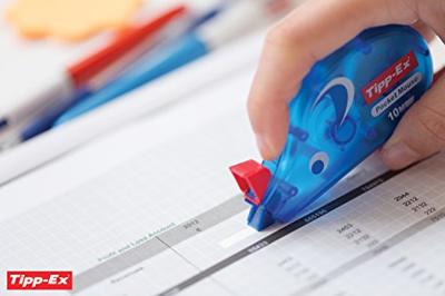 Correctietape TIPP-EX Pocket Mouse Blauw Wit (10 Onderdelen) (10 Stuks)