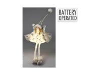 Led engelmeisje zilver, 60 cm Hortus - Hortus - thumbnail