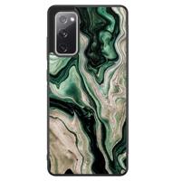 Samsung Galaxy S20 FE hoesje - Green waves - thumbnail