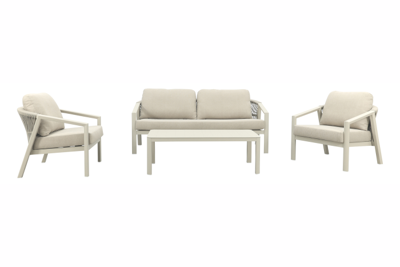 Ivola lounge set met koffie tafel latte light