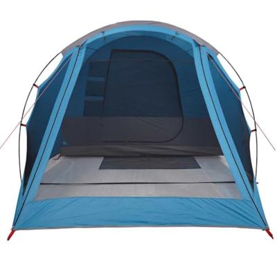 Tunneltent 4-persoons waterdicht blauw Tunneltent 4-persoons waterdicht blauw