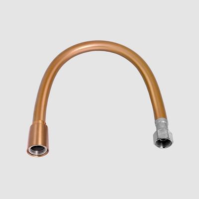 Flexibele Aansluitslang Clou 30 Cm Brons Geborsteld 2x 3/8” en 1x 1/2