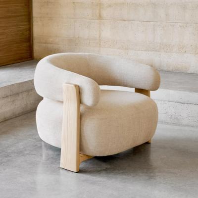 Kave Home Granite fauteuil chenille Beige/naturel