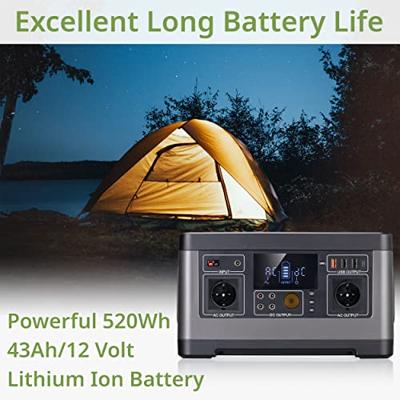 BRESSER Mobile Power Station draagbare stroomvoorziening 500 Watt - thumbnail