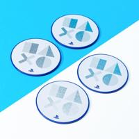 PlayStation PS5 Metalen Onderzetters (set Van 4) - thumbnail