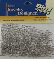 Darice Vaessen creative • ringen dubbel 6mm 288pcs silver - thumbnail