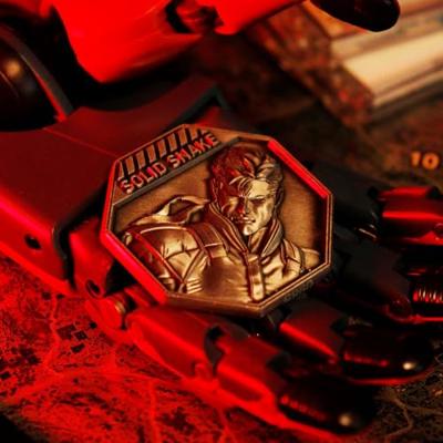 Metal Gear Solid Collectable Coin Solid Snake Limited Edition - thumbnail