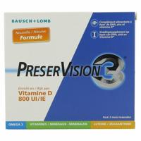 Preservision 3 + Vit D3 800iu Voedingssupplement Ogen 180 Capsules - thumbnail