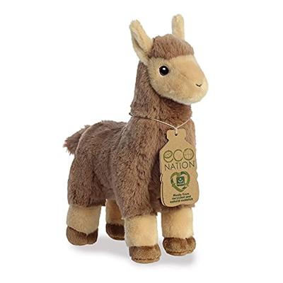 Eco Nation Pluchen knuffel - lama - 28 cm Eco Nation Pluchen knuffel - lama - 28 cm