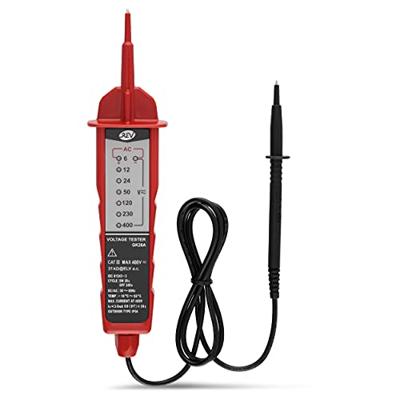 REV LED 6-400V rt Spanningstester LED