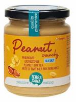 Pindakaas crunchy met zeezout bio 250 Gram - thumbnail