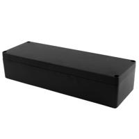 Hammond Electronics 1590Z164BK Universele behuizing 361 x 120 x 80 Aluminium Zwart 1 stuk(s) - thumbnail