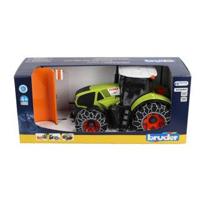 Bruder Claas Axion 950 met sneeuwkettingen + sneeuwschuif (1:16) - thumbnail