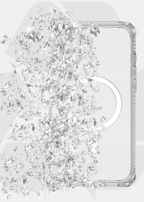ITSKINS Level 2 HybridMagClear_R for Apple iPhone 16 Plus Transparent