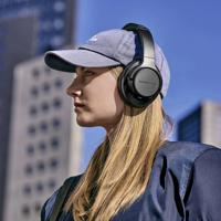 Energy Sistem Silent ANC hoofdtelefoon met ruisonderdrukking (hybride ANC, gerecyclede kunststof, Bluetooth 5.3, 100 uur accu, Quick Charge) - thumbnail