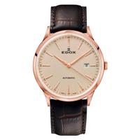 Edox Les Vauberts 80106 37RC BEIR Heren Horloge 42mm 5 ATM - thumbnail