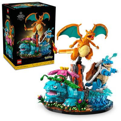 LEGO Pokémon Venusaur, Charizard en Blastoise 72153