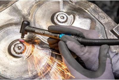 Hazet 9032M-53 Pneumatische staafslijper Spantangen 6.3 bar Incl. accessoires