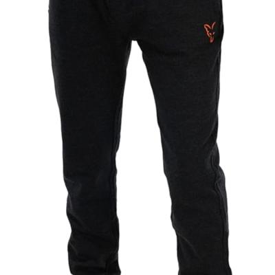 Fox Collection Lightweight Jogger Black & Orange Large