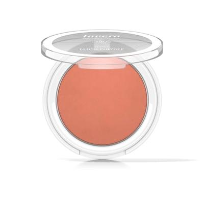 Velvet blush powder rosy peach 01