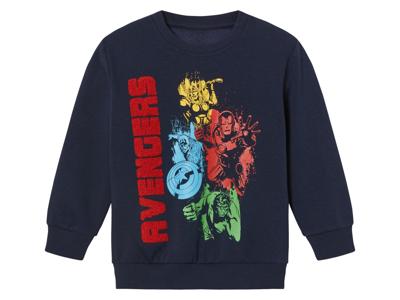 Kinder sweater (Avengers blauw, 98/104)