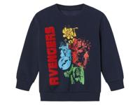 Kinder sweater (Avengers blauw, 98/104) - thumbnail