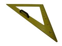 Driehoek Faibo Bruin Plastic 50 cm - thumbnail