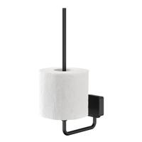 Reserve Toiletrolhouder Geesa Topaz Minimalistisch Mat Zwart - thumbnail