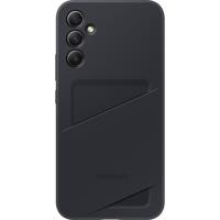 Samsung Samsung Galaxy A34 Card Slot Case Telefoonhoesje Zwart - thumbnail