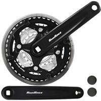 SunRace crankstel FCM513 24-34-42 152mm -3MM - thumbnail