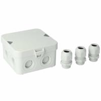 Kabeldoos AK1 Attema 2280 3 wartels M20 IP65 8 invoer mogelijkheden - thumbnail