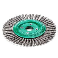 Lessmann Ronde borstel | gat d. 125 mm draaddikte 0,5 mm | RVS 6 mm | 15.000 omw/min | 1 stuk - 473801EZ 473801EZ - thumbnail