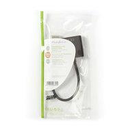 Nedis CCGP37250BK02 Displayport - Dvi-kabel Displayport Male - Dvi-d 24+1-pins Female 0,2 M Zwart - thumbnail