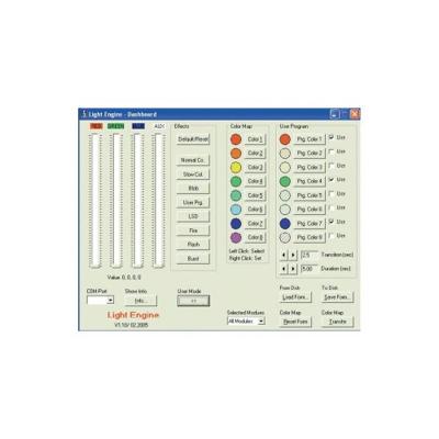 Barthelme CHROMOFLEX T 3 X 2,5 A LED-dimmer 97 mm 51 mm 35 mm