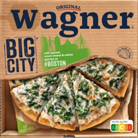 Original Wagner Big City Pizza with Spinach, Cream Cheese & Onions #Boston 430 g bij Jumbo - thumbnail