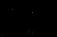 Nova 1726 Zwart Ingebouwd 80 cm Zone van inductiekookplaat 4 zone(s) - thumbnail