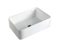 Best Design Side Opbouw wastafel 49x38x13cm keramiek wit 3860561 - thumbnail