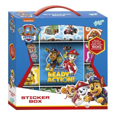 Paw Patrol sticker box