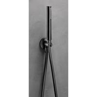 Beaux Mans Badset m/slang aansl.knie+opsteek mat zwart - thumbnail