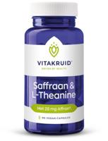 Vitakruid Saffraan 28 mg (Affron®) & L-Theanine Groene Thee 90 - thumbnail