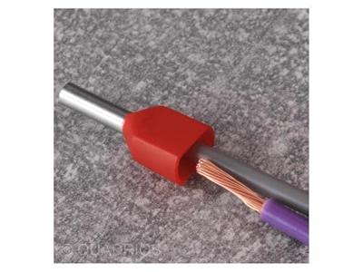 Quadrios 2010C390 Assortiment adereindhulzen 0.75 mm², 1 mm², 1.5 mm², 2.5 mm² Deels geïsoleerd 90 stuk(s)