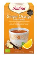Yogi Tea Ginger Orange With Vanilla Kruidenthee - thumbnail