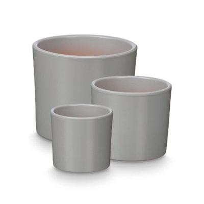 Pottenset Ibergarden Grijs Klei Ø 14 cm Ø 22 cm Ø 17 cm 3 Onderdelen