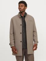 Jack & Jones Jjemelton Wool Blend Coat Sn Winterjassen Greige - thumbnail