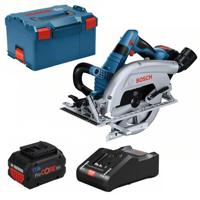 Bosch Professional GKS 18V-70 L Accu cirkelzaag 190mm 18V 5.5Ah in L-Boxx - 06016B9002 - thumbnail