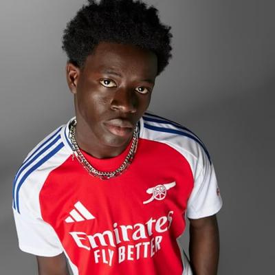 Arsenal Shirt Thuis Senior 2024/2025 - Maat S - Kleur: RoodWit | Soccerfanshop