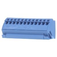 WAGO 812-104 Aansluitblok Blauw 10 stuk(s) - thumbnail